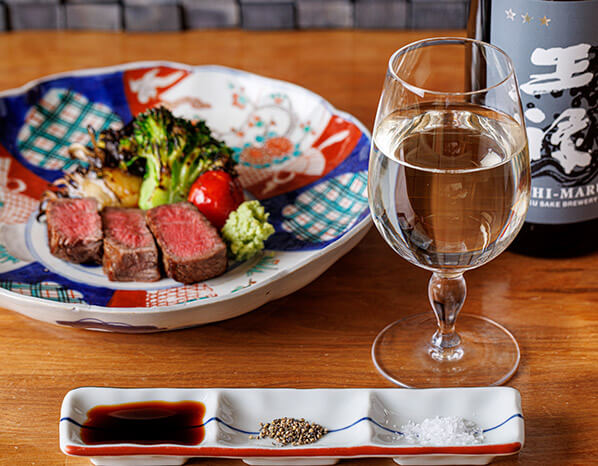 シャトーブリアンと日本酒ペアリング